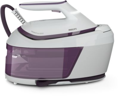 Philips Ferro Da Stiro A Vapore Serie 3000 - 2400W, Vapore Continuo 120g/min, Colpo Vapore 350g, Piastra Ceramica