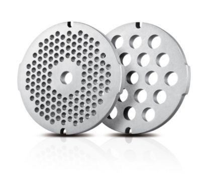 2 higijenska diska za mljevenje od nehrđajućeg čelika (5, 8 mm)