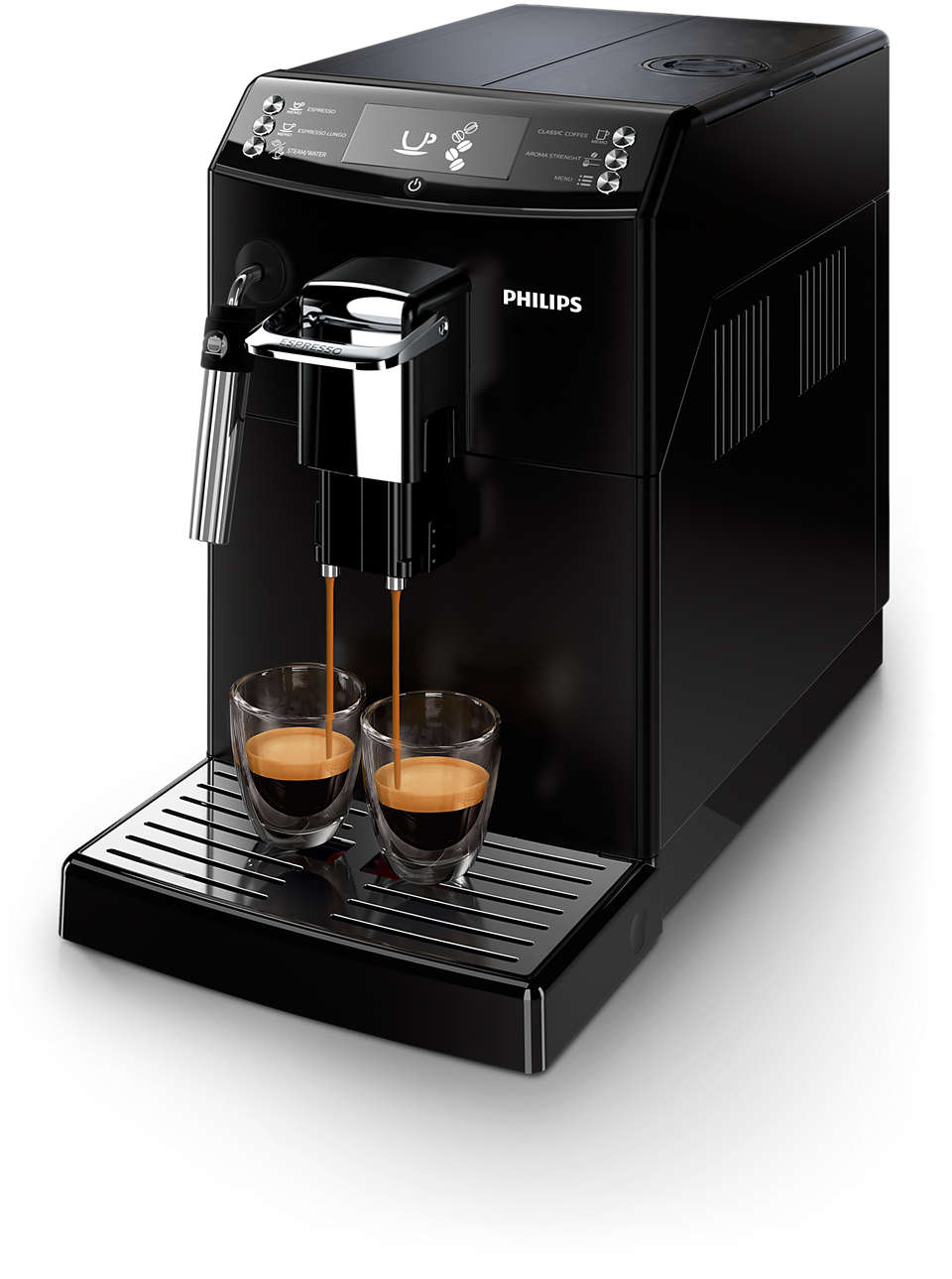 Hervorragender Espresso und Geschmack von Filterkaffee