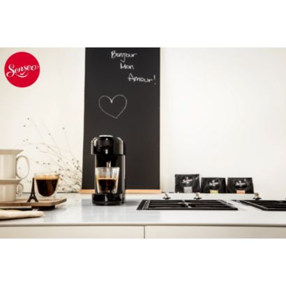 Verrukkelijke, intense koffie met één druk op de knop