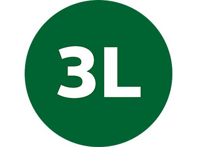 Capacidad de la jarra de 3 litros