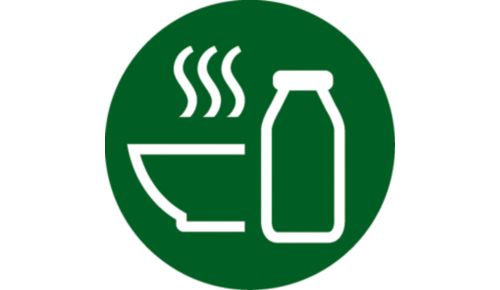 Milk based puree soup program enables more versatility