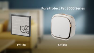Saderīgs ar PureProtect Pet 3000. sērijas ierīcēm mājdzīvniekiem