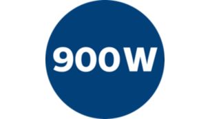 900-W-Motor für starke Saugleistung