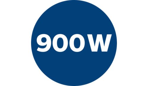 900 W motor voor grote zuigkracht