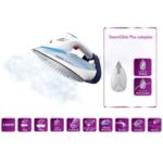 Carefree ironing, no setting required