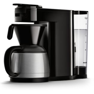 Machine à café à dosettes et filtre