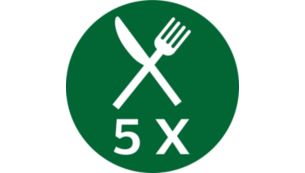 Gro&szlig;e Kochkapazit&auml;t von 1,2&nbsp;kg f&uuml;r noch leckerere Speisen