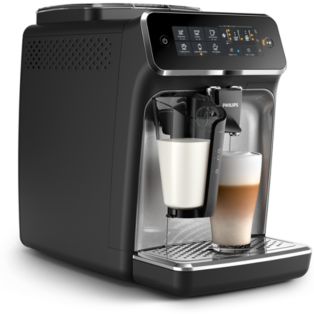 Machine expresso broyeur, 5 boissons, carafe LatteGo