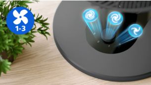 3 speed settings for personalized cooling
