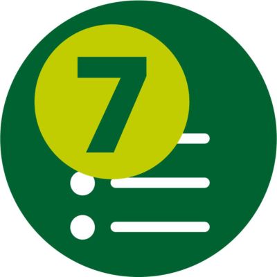 Tela touch com 7 predefinições