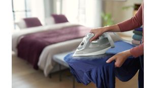 Le système anti-goutte évite les taches pendant le repassage