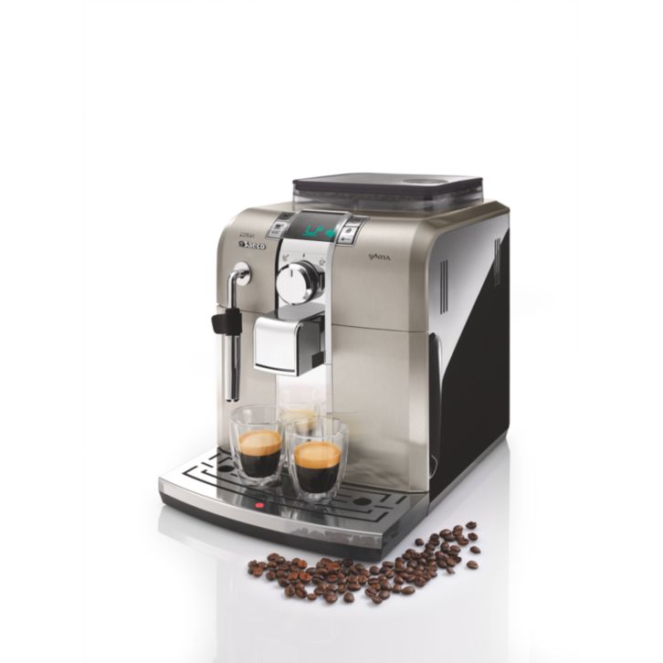 Live the pleasure of Italian espresso at home