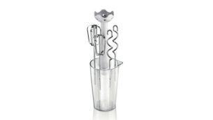 Beaker for storing assorted attachments