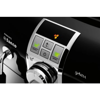 Main in-use photograph Philips Syntia Super-automatic espresso machine