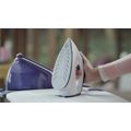 Ironing faster with twice as much steam**