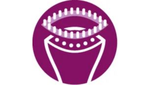 Stofb&oslash;rste, der f&aring;r dampen til at tr&aelig;nge dybere ind i tykt t&oslash;j