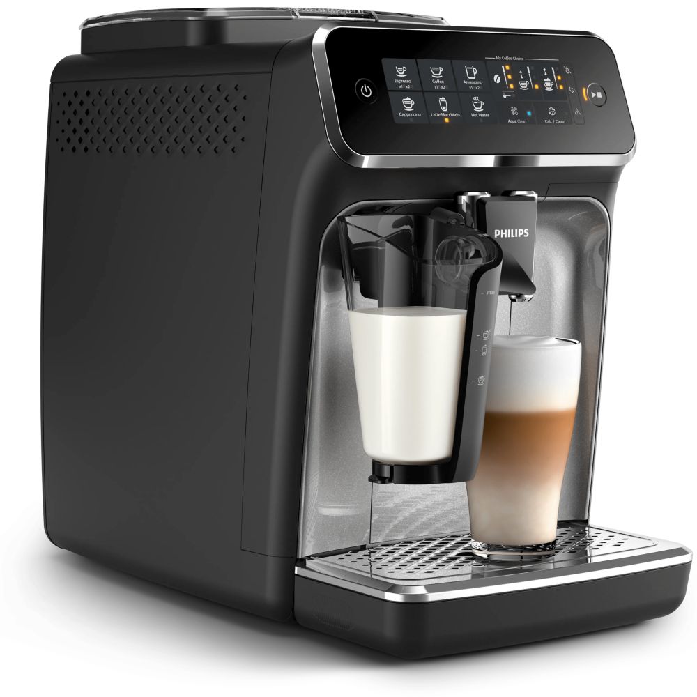 Philips 3200 Series LatteGo EP3246/73 and De'Longhi Magnifica Start ECAM220.22.GB product comparison image