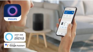 Styr din renare var du &auml;n befinner dig med appen Philips Air+