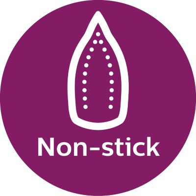 Lielāka gludināšanas virsma ar katru kustību ļauj izgludināt vairāk*