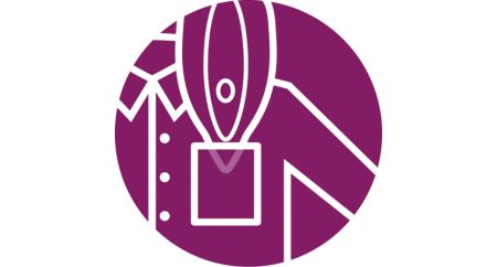 Pointed tip for ironing tricky areas