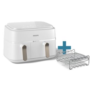 Dupla kosaras Airfryer