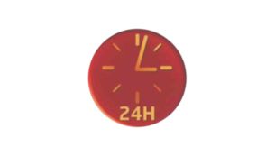 Preset-timer for 24 hours