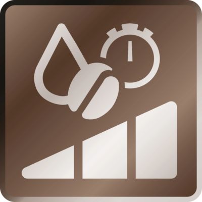 Customize strength, temperature and length for each drink