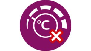 Plancha desde vaqueros hasta seda sin cambiar el ajuste de temperatura