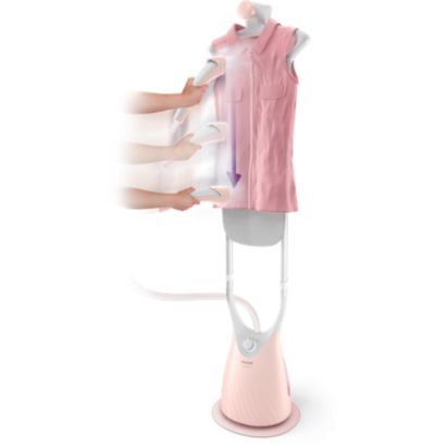 Lengvas raukšlių lyginimas nuo viršaus iki apačios