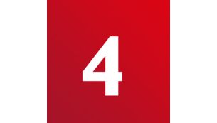 4 Reinigungsmodi zur Anpassung an verschiedene Bereiche