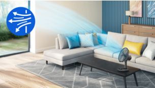 Luồng kh&ocirc;ng kh&iacute; mạnh mẽ gi&uacute;p giải nhiệt tức th&igrave;