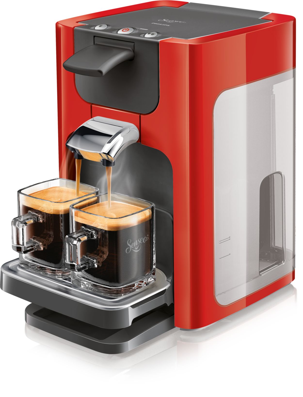 Heerlijke koffie met één druk op de knop en een modern design