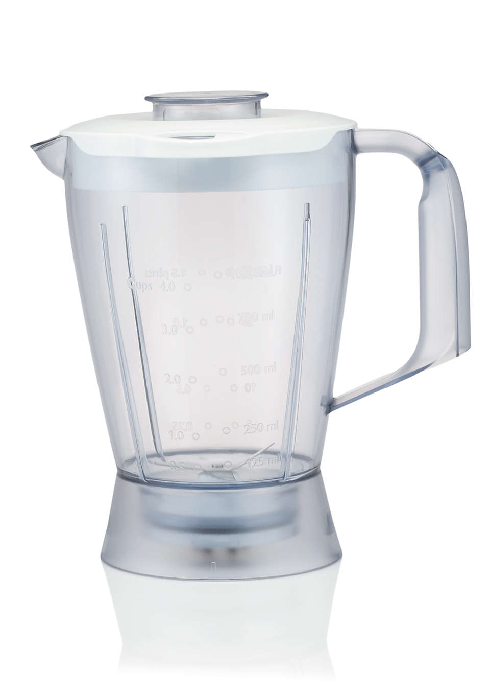 Blender beaker for food processor