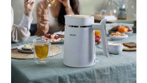 With 2200W power you can prepare your warm drink in no time