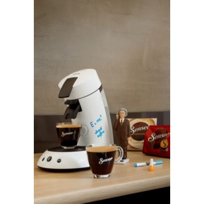 Lækker kaffe med et tryk på en knap