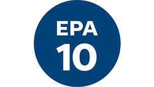 EPA10 filtravimo sistema su „Airseal“, kad oras būtų sveikesnis