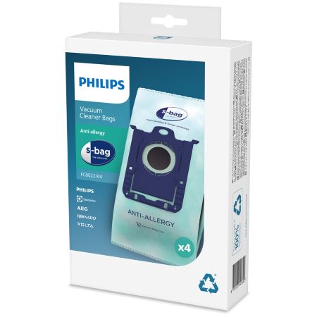 S-bag Sacchetto per polvere, compatibile con Philips e Electrolux