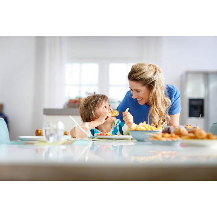 Great-tasting chips with up to 80% less fat*