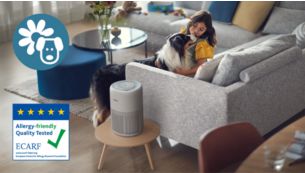 Captures 99.97% allergens from dust, pollen or pets