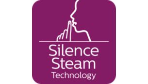 Silent steam technology: Powerful steam with minimum sound