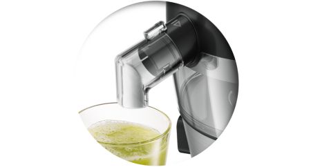 Juice directly into your glass