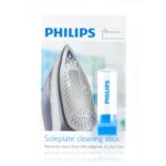 To clean the soleplate of your iron