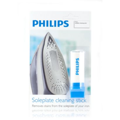 To clean the soleplate of your iron