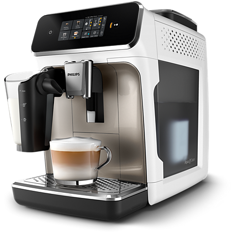 EP2333/40 Serie 2300 Solución de leche LatteGo Cafetera Espresso automática, 4 bebidas​
