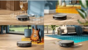 In the intuitive Philips HomeRun Robot app