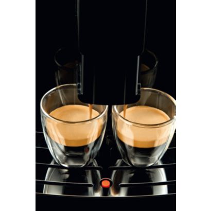 Expresso e café com um único toque