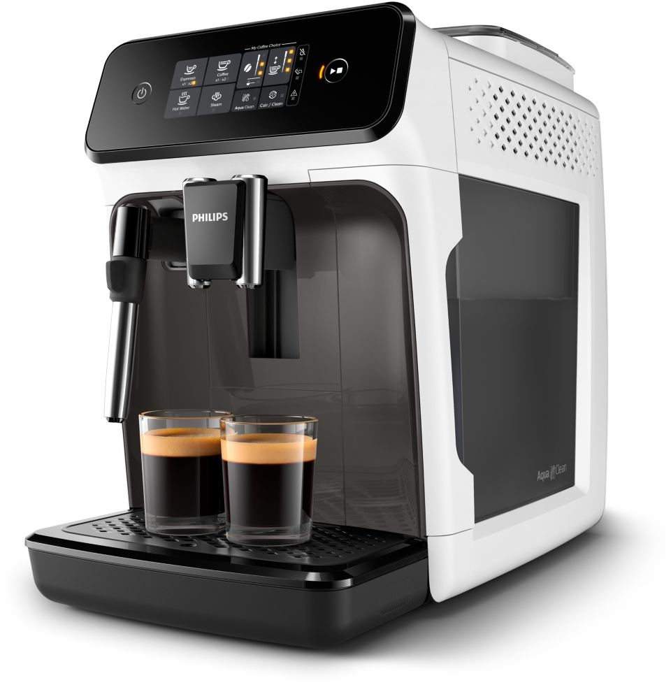 2 deliziose varietà di caffè da chicchi freschi, senza sforzi