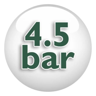 Iki 4,5 barų siekiantis garų slėgis, kai norima išlyginti greitai