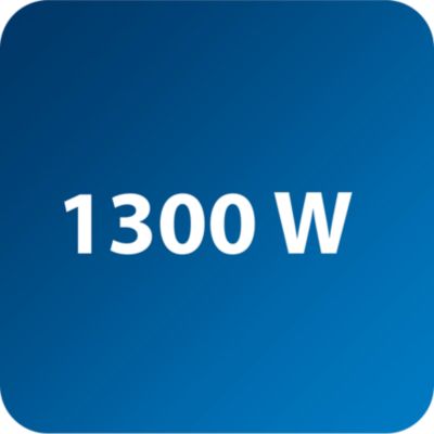 1300 W za močan izpust pare